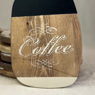 Coffe Dekoratif Sunum Tahtası