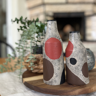 Terra Modern 2'li Dekoratif Obje