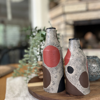 Terra Modern 2'li Dekoratif Obje