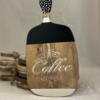 Coffe Dekoratif Sunum Tahtası