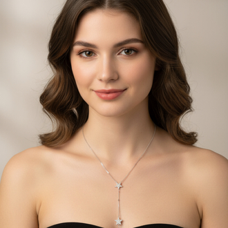Y kolye Silver