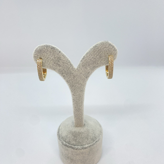 Xuping Zirkon Taşlı İnce küpe