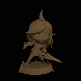 Katarina & Katarina chibi bundle