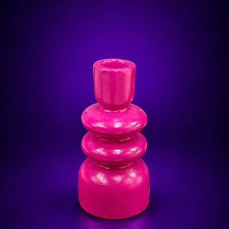 Pembe El Yapımı Şamdan