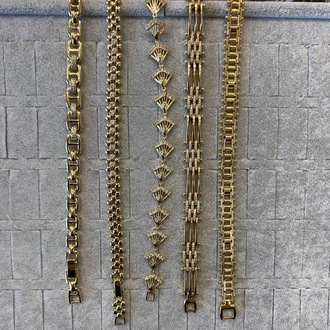 Xuping Gold Renkli Çelik Bileklik