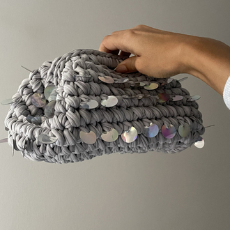 Glam Bag | Shine Grey