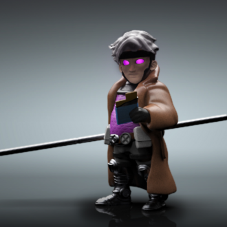 Gambit ( Chibi ) - Marvel