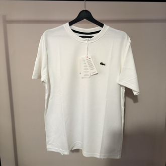 Beyaz Lacoste T Shirt