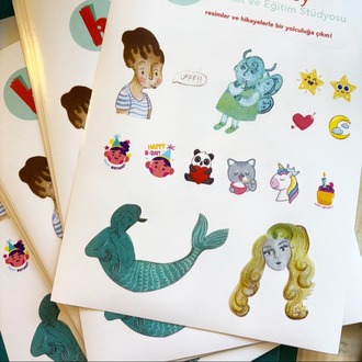 Handmade & Find-out Stickers