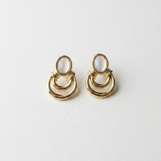 Hiléra Luna Ring Küpe