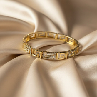Hiléra Premium Greek Pattern Bracelet ✨
