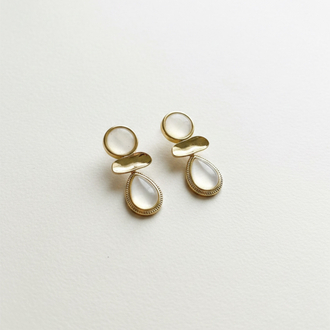 Hiléra Pearl Drop Küpe