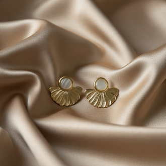 Hiléra Shell Glow Küpe