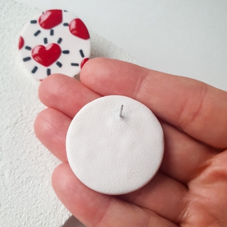 Glitter Hearts Dot #2