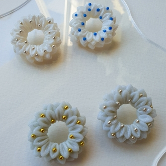 Silver Garland Broş - Snow White