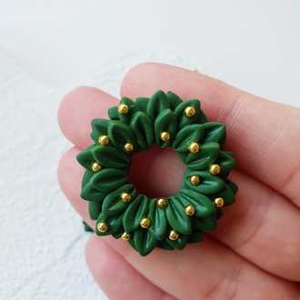 Gold Garland Broş