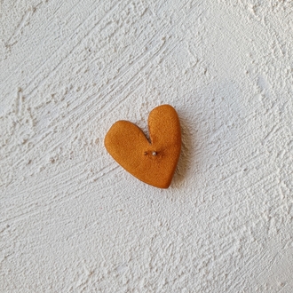 Jelly Hearts Broş Gold