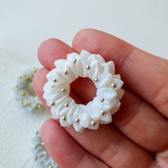 Silver Garland Broş - Snow White