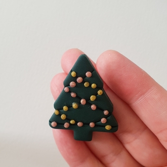 Christmas Tree Broş #1