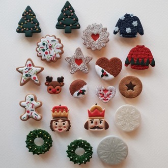 Gingerbread Man Kurabiye Broş