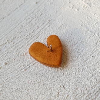 Jelly Hearts Broş Gold