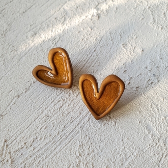 Jelly Hearts Antique Bronze