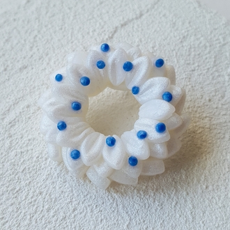Icy Blue Garland Broş - Snow White