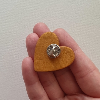 Bubble Hearts Broş Gold