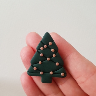 Christmas Tree Broş #2