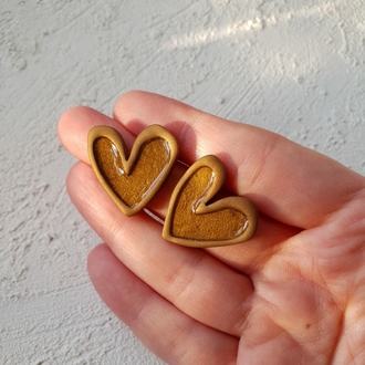 Jelly Hearts Antique Bronze