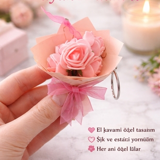 buket anahtarlık