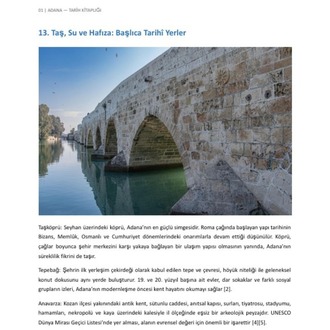 01 Adana Tarihi ve Keşif Rehberi (Dijital E-Kitap - PDF)