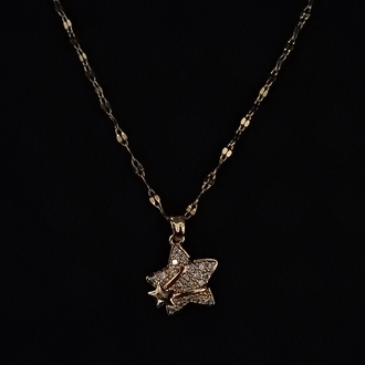 yıldız gold kolye