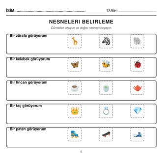 1.sınıf Nesne Belirleme