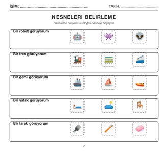 1.sınıf Nesne Belirleme