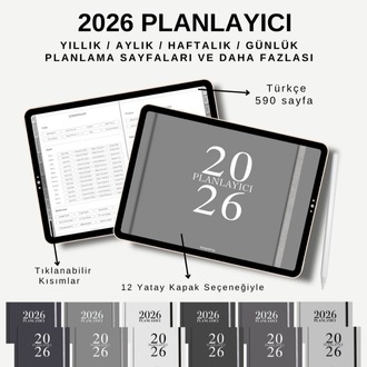 2026 PLANLAYICI (GRİ)