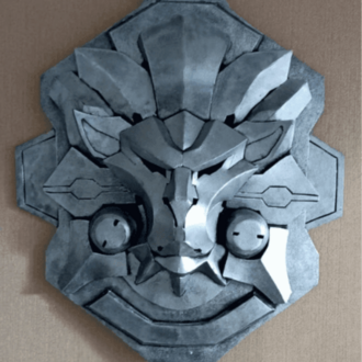Iron Crusader Shield Prop