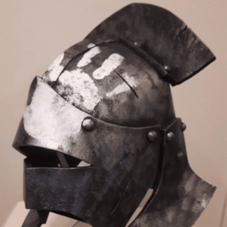 Dark Orc Warrior Helmet