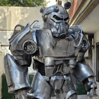 Retro Wasteland Power Armor