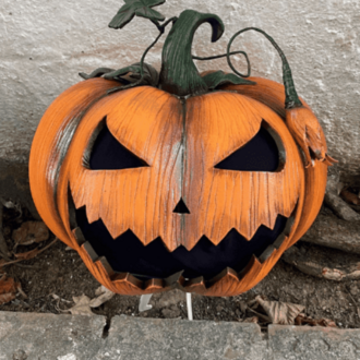 Customizable Pumpkin Head Helmet