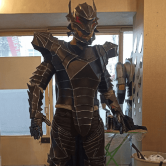 Savage Ironclad Barbarian Armor