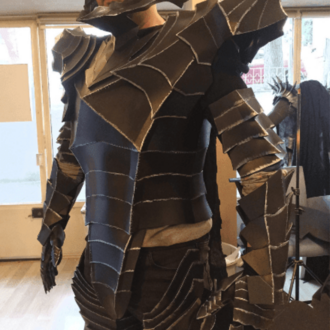 Savage Ironclad Barbarian Armor