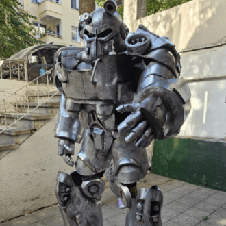 Retro Wasteland Power Armor