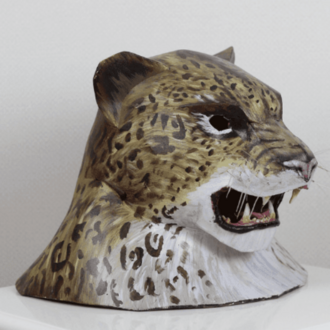 Jaguar Spirit Warrior Mask