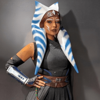 Striped Warrior Costume