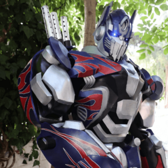Prime Mecha Hero Costume