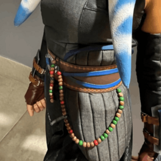 Striped Warrior Costume