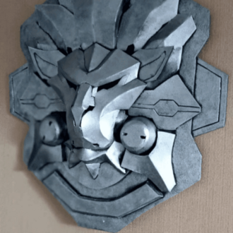 Iron Crusader Shield Prop