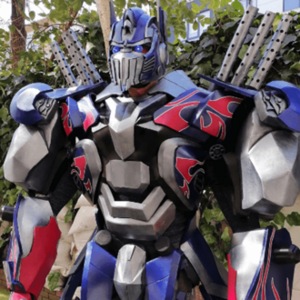 Prime Mecha Hero Costume