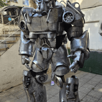 Retro Wasteland Power Armor
